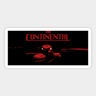 continental series john wick world graphic design illustration Sticker